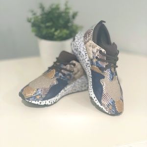 Steve Madden Snake Skin Sneakers